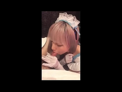 ❤️ Японскі ідал [маюка], французскі касцюм пакаёўкі, частка 1, мінет і дрочка з ласьёнам ️❌ Сэкс-відэа у нас ️❤
